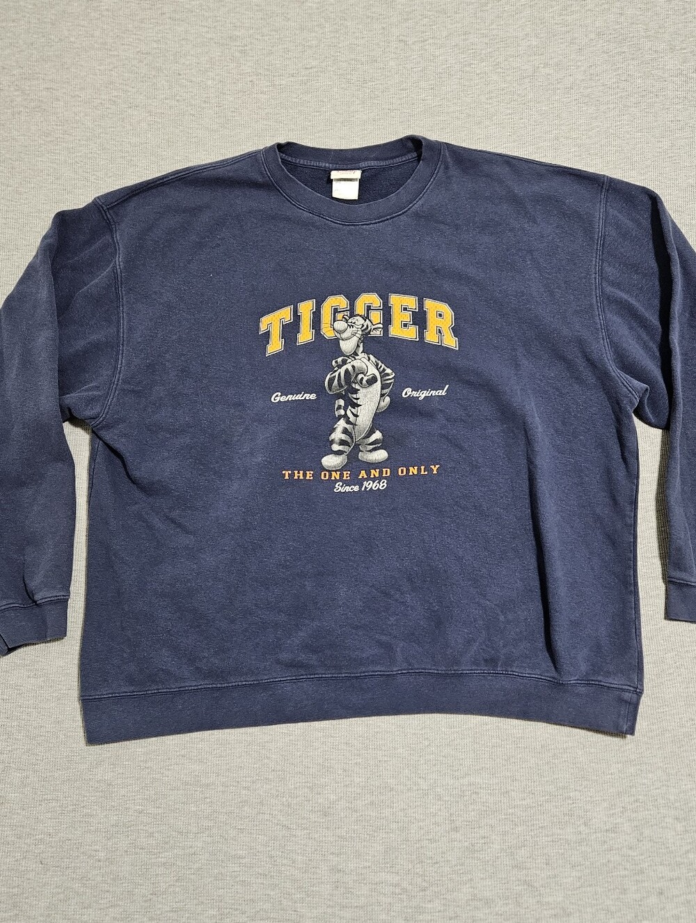 Vintage Disney navy Tigger crewneck sweatshirt Mens Size XXL